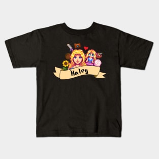 Haley Stardew Valley Kids T-Shirt